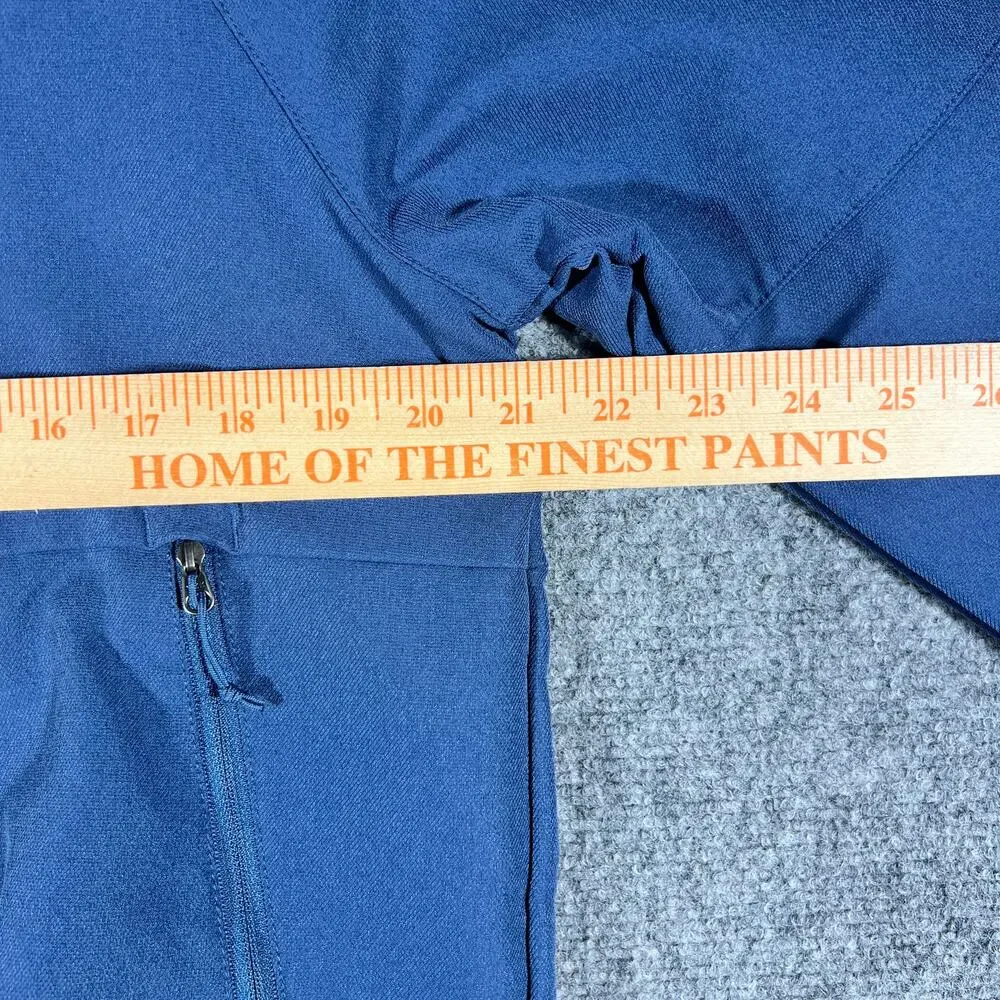 North Face WindWall Hooded Jacket Women's Medium Blue Full Zip